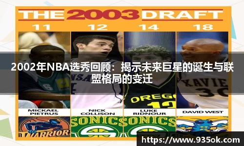 2002年NBA选秀回顾：揭示未来巨星的诞生与联盟格局的变迁